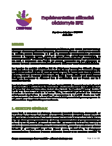 Expérimentation efficacité cécidomyie BPE