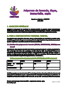 Polycross de lavande, thym, immortelle, aspic