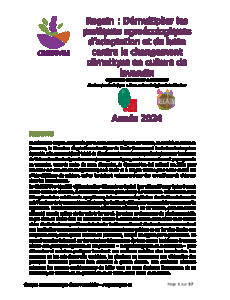 Regain : Démultiplier les pratiques agroécologiques d’adaptation et de lutte contre le changement climatique en culture de lavandin