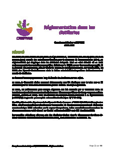 Réglementation dans les distilleries